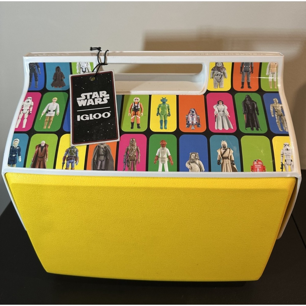 Star Wars Igloo‎ Playmate Classic Cooler Limited Edition Action Figures 14 Qt